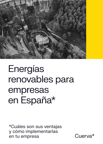 CUE - portada 2D - Energías renovables en España para empresas